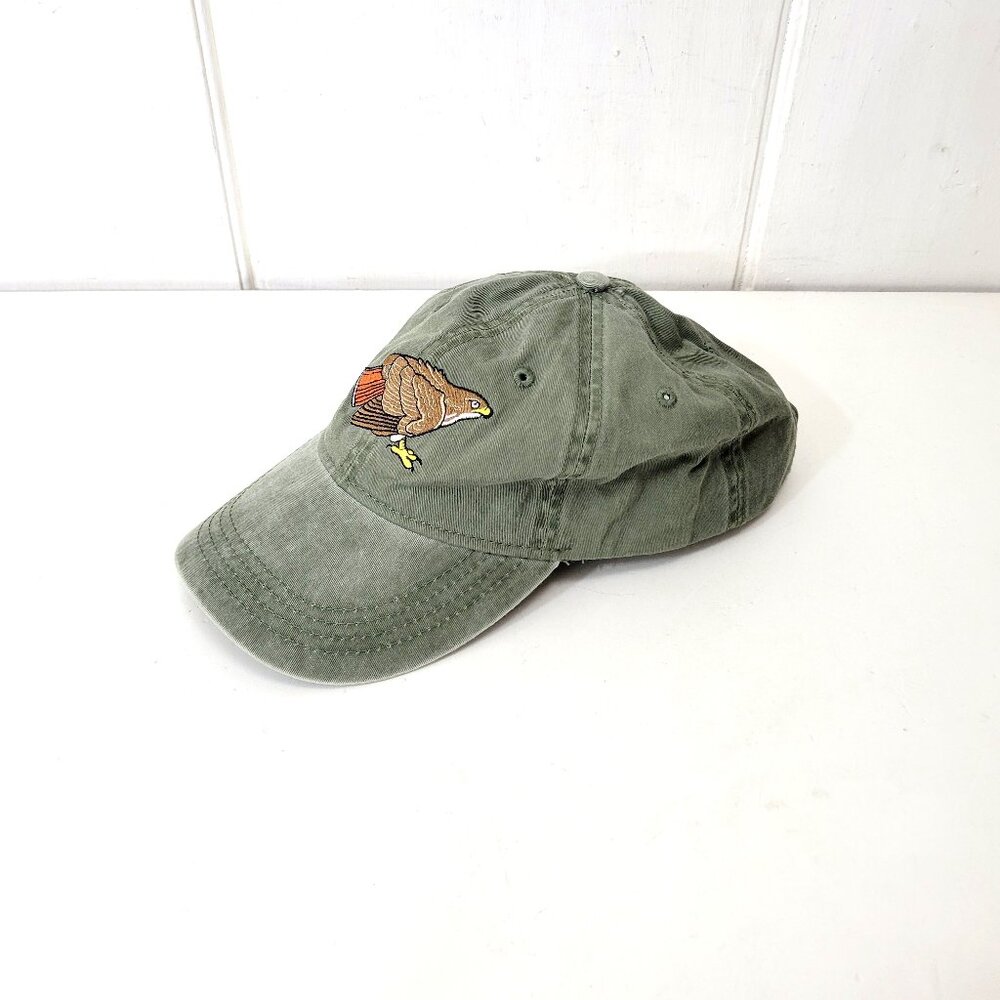 ECO Embroidered Baseball Cap Redtail Hawk New without Tag - Picture 2 of 4